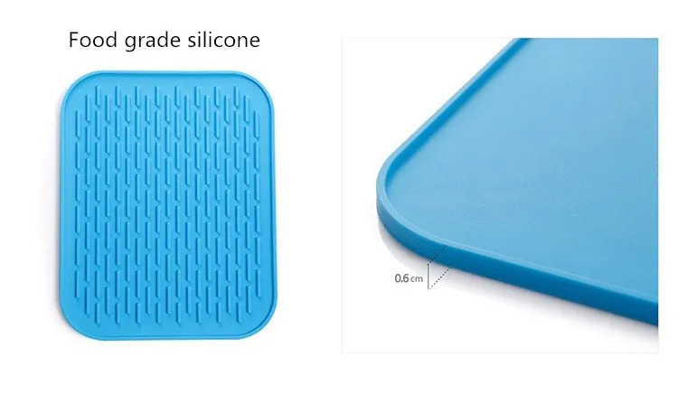 Домашний коврик из силикагеля конфетного цвета, нескользящий Силиконовый коврик, креативный коврик для чаши, изоляционный коврик для стола, столовые приборы, коврики H499