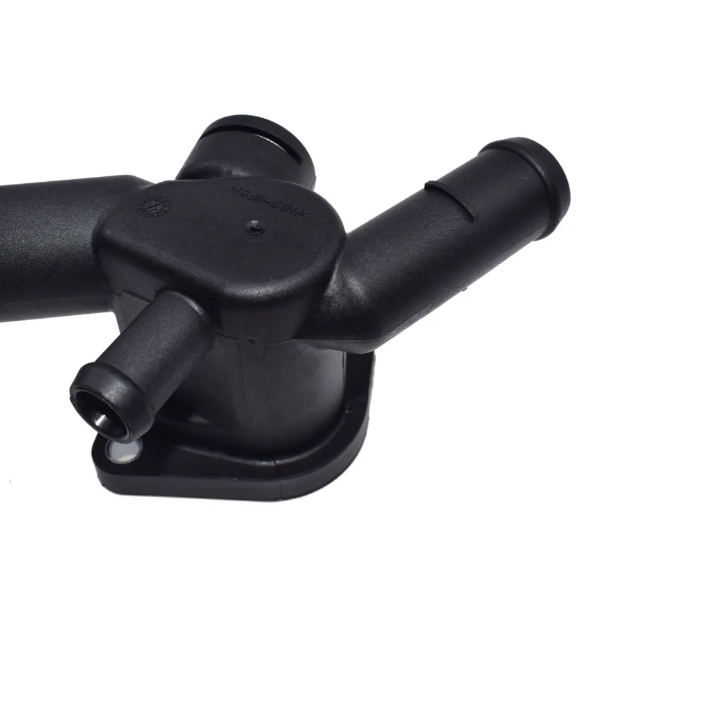 ISANCE Thermostat Housing Coolant Hose Flange Radiator 06A121132 For VW Volkswagen Golf Jetta 2.0 L4 1999 2000 2001 2002-2006