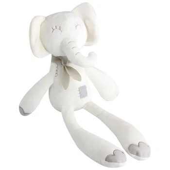 

2018 Cute Long-leg Elephant Comfort Doll Baby Soft Plush Toys for Children Sleeping Mate Stuffed Animal Baby Toys G0310