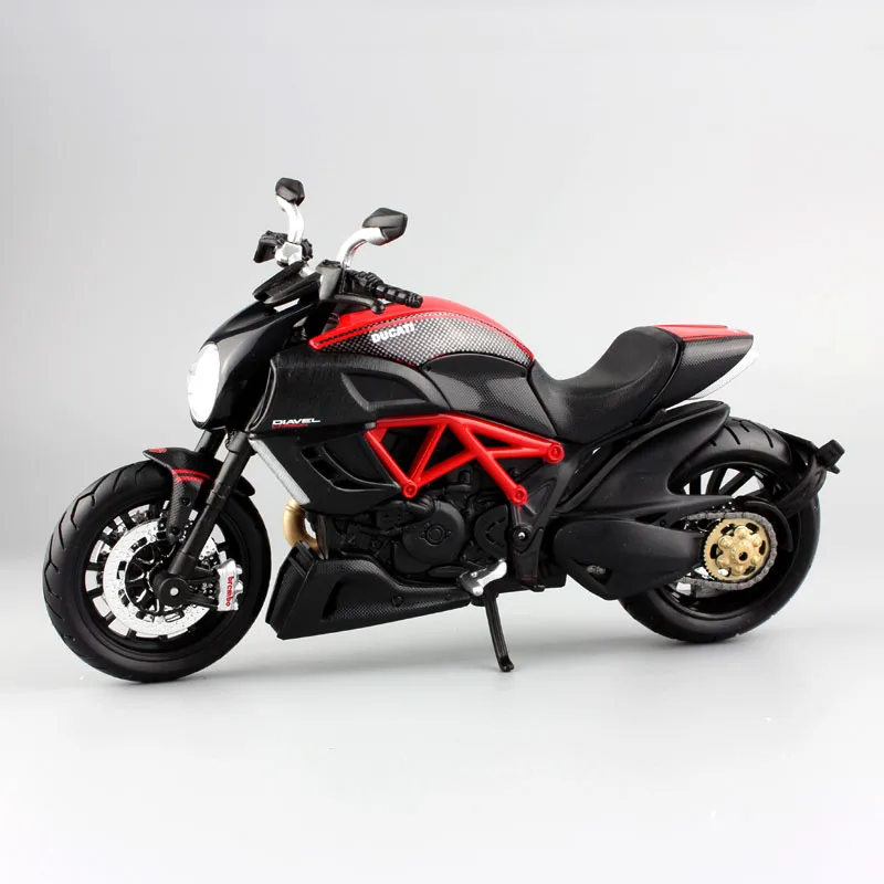 1/12 scale Maisto ducati Diavel cruiser superbike Diecast model ducati motorcycle race bike miniature metal collection toy boy