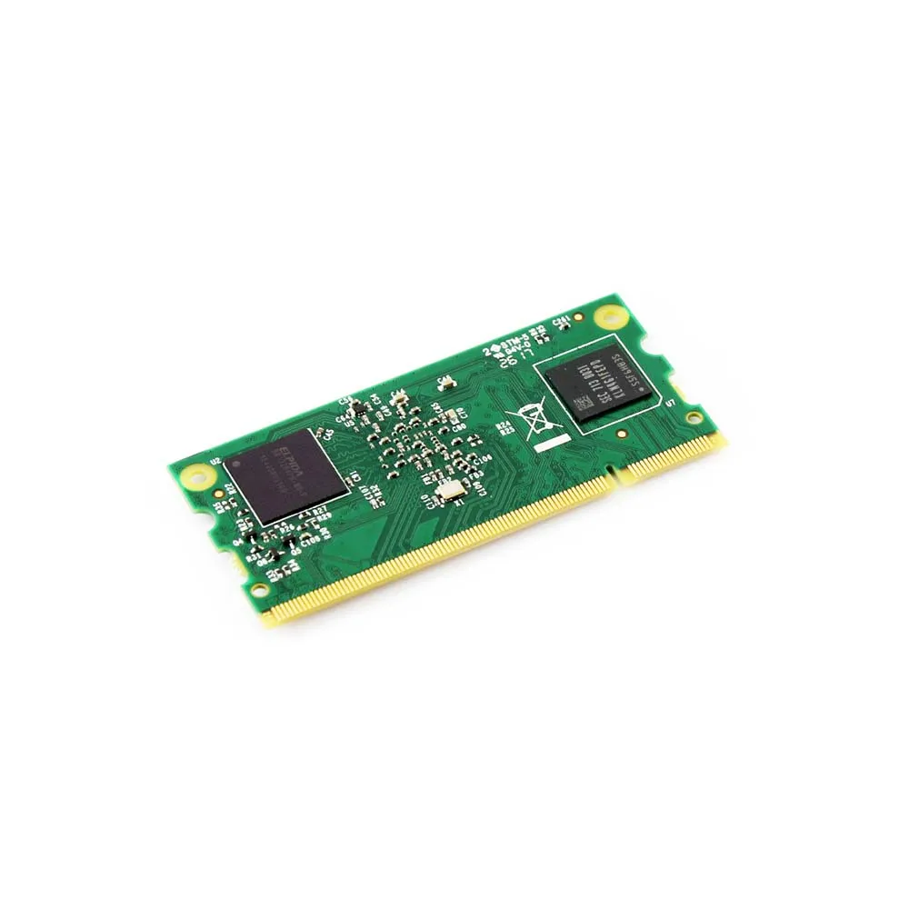  Raspberry Pi Compute Module 3 Contains the guts of a Raspberry Pi 3 4GB eMMC Flash 1.2GHz quad-core