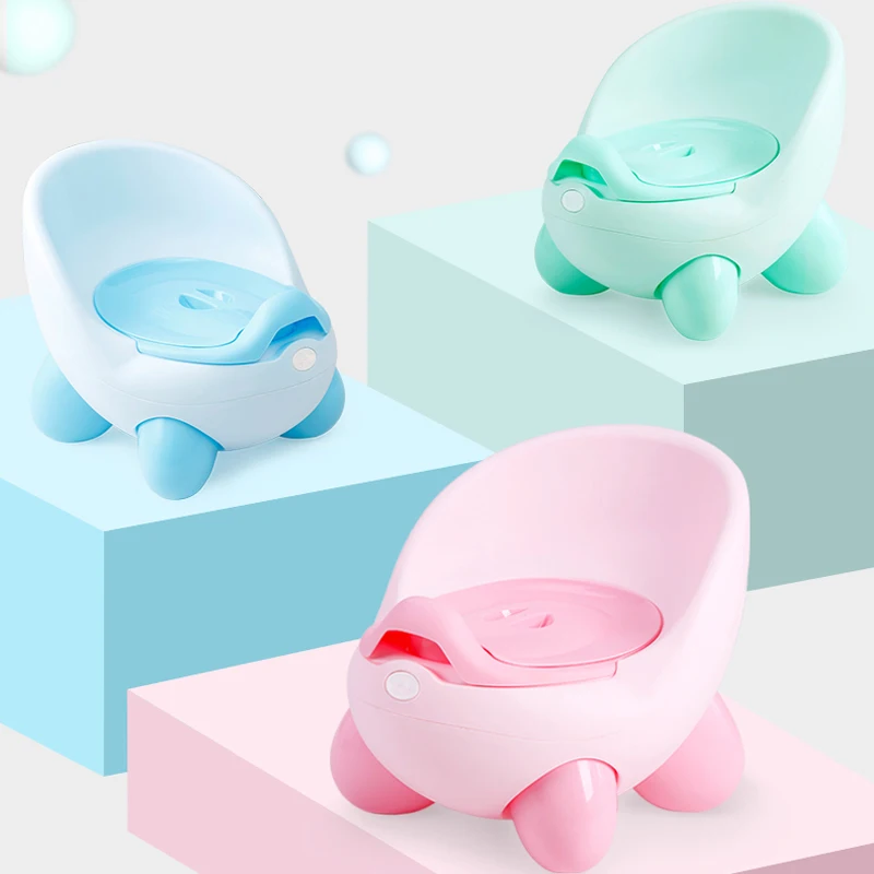 

Children Toilet Training Seat Hot Selling Lovely Egg Baby Potty Chair Kids QQ Potty Closestool For Free Brush