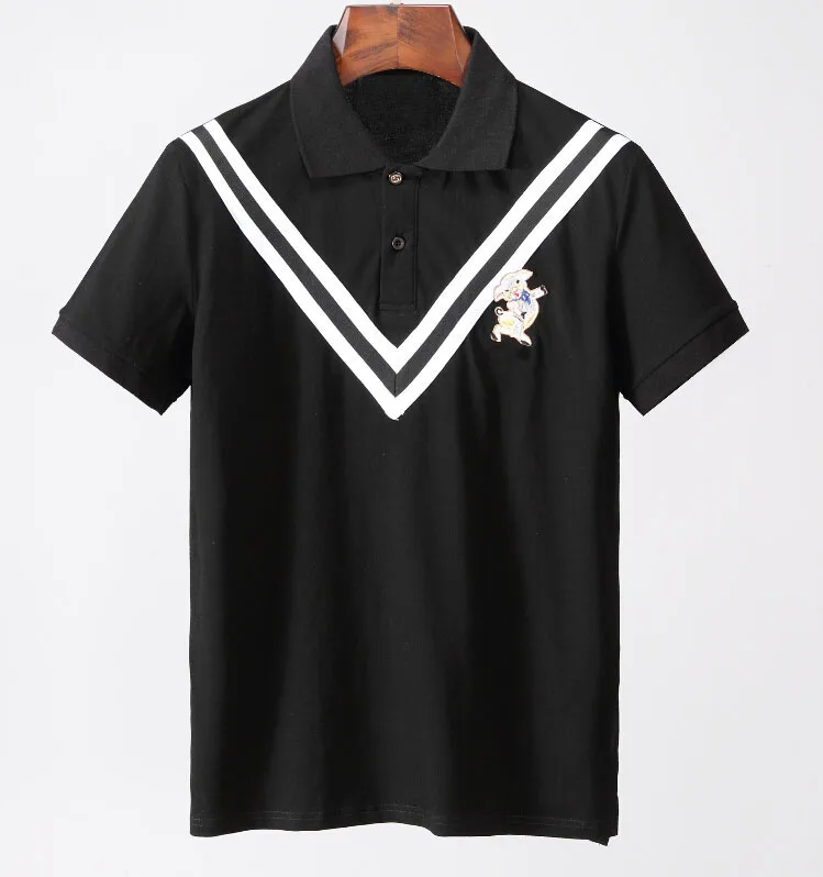 2019 Business summer autumn nice embroidery 100% cotton polo shirt