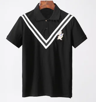 

2019 Business summer autumn nice embroidery 100% cotton polo shirt