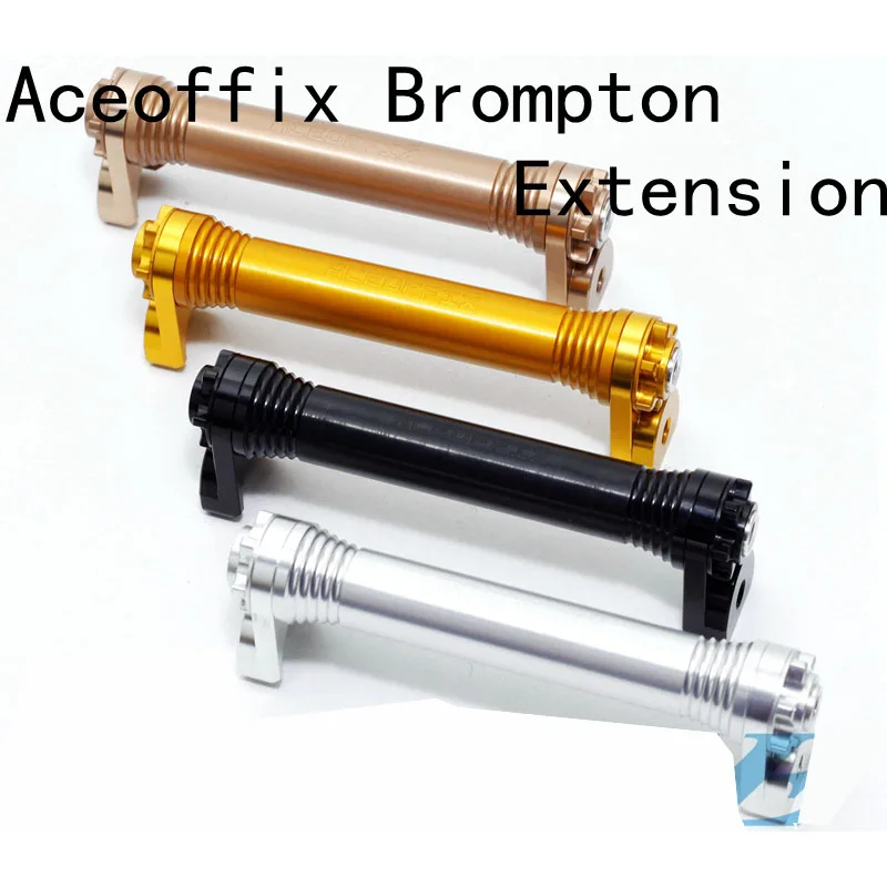 

4 Colors for BMX Folding Bicycle Racks Easy Wheel Extension Block Telescopic Rod for Brompton