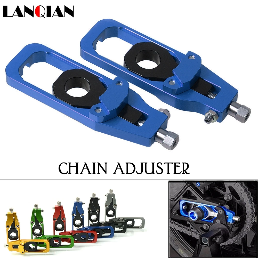 For BMW S1000RR 2009-2016 S1000R 2014-2015 HP4 2012-2014 Motorcycle CNC Rear Axle Spindle Chain Adjuster Tensioners Catena