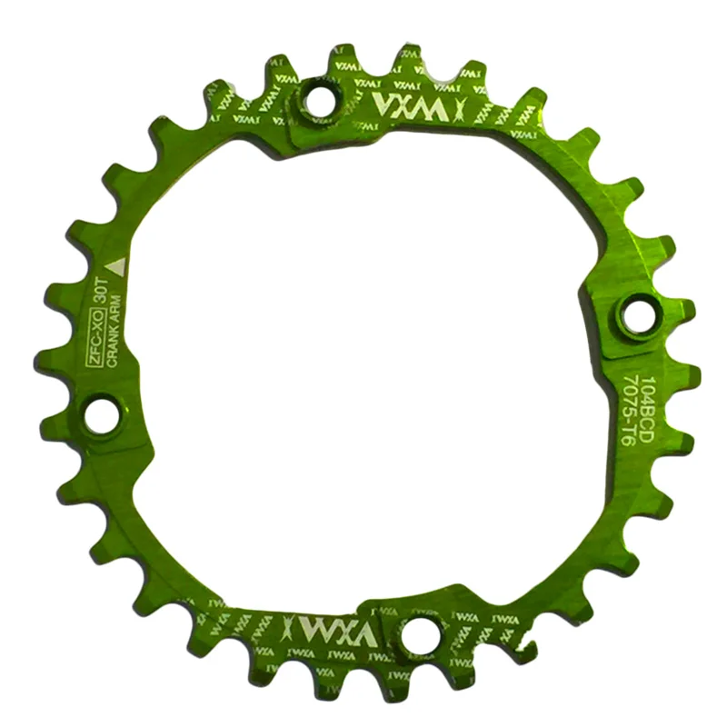 Bicycle-Crank-104BCD-MTB-bike-30T-Chainwheel-Aluminum-Alloy-Narrow-Wide-Chain-ring-Round-Chainwheel-Cycle