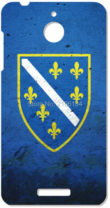1 font b PC b font Bosnia Flag Cell phone Cover For HTC one X M7