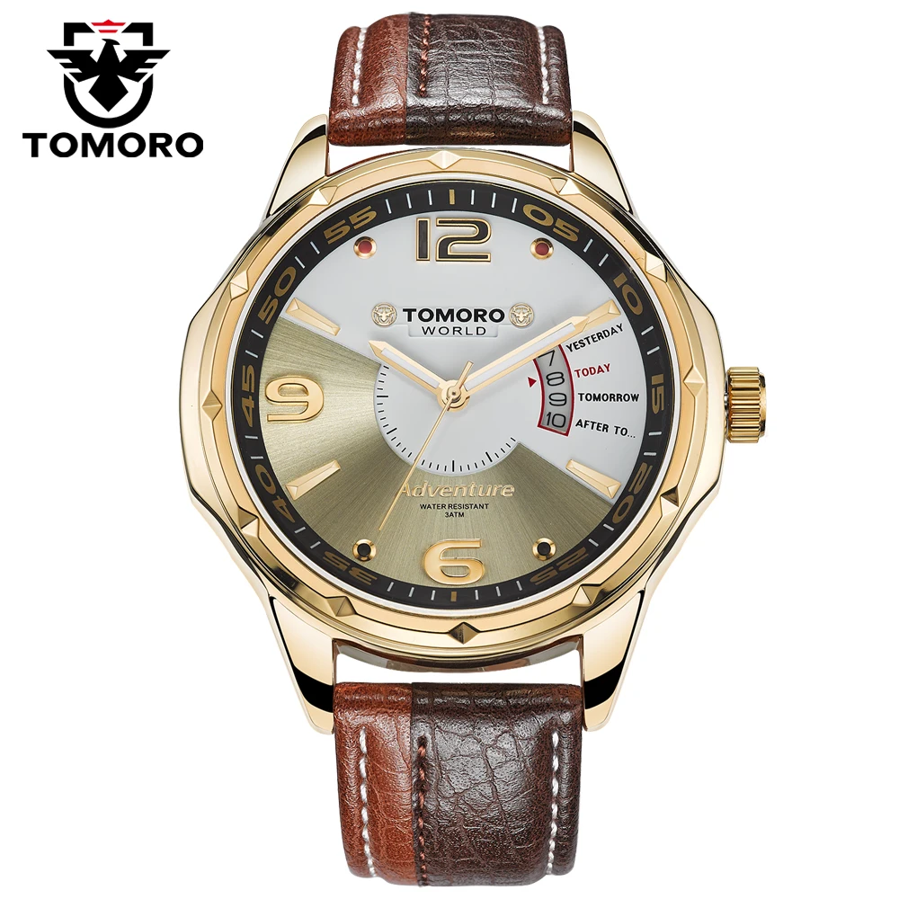 Prix pour TOMORO 0214 Lovers Marque Nouveau Style Relogio Calendrier Double Couleurs En Cuir Homme Quartz Casual Robe Cadeau Dames Heures Horloge Montre Prix pour TOMORO 0214 Lovers Marque Nouveau Style Relogio Calendrier Double Couleurs En Cuir Homme Quartz Casual Robe Cadeau Dames Heures Horloge Montre