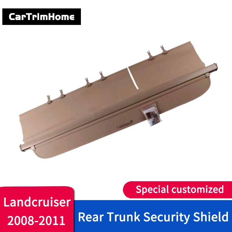 Аксессуары для Toyota Land Cruiser LC200 2008 2009 2010 2011 Автомобильный задний багажник защитный чехол для груза Стайлинг автомобиля отделка