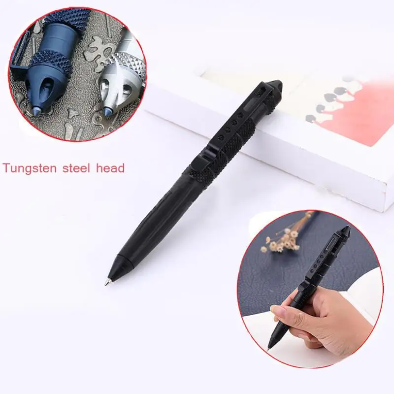 Multifunctional Tactical Pen Self Defense Weapons Glass Breaker Aluminum Alloy EDC Tool Survival Kit Outdoor Emergency Kit