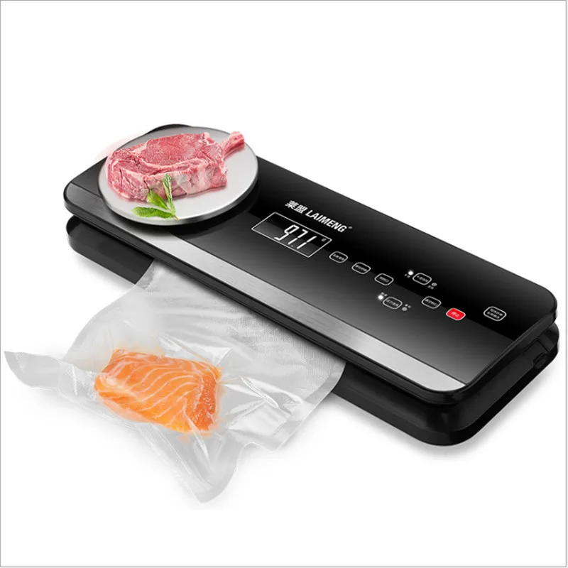 

Household Food Vacuum Packaging Machine Dry and Wet Commercial Vacuum Sealing Machine with Weighing Machine