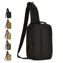 Протектор Плюс X211 Мужская армейская нагрудная Сумка военный солдат сумка на одно плечо мотоциклетная велосипедная тактическая сумка