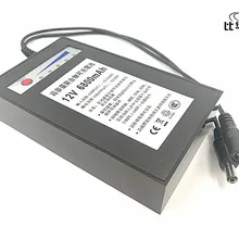 12 V 6800 mah литиевая батарея перезаряжаемая DC Батарея полимерная батарея для монитора мотор светодиодный свет открытый запасная батарея