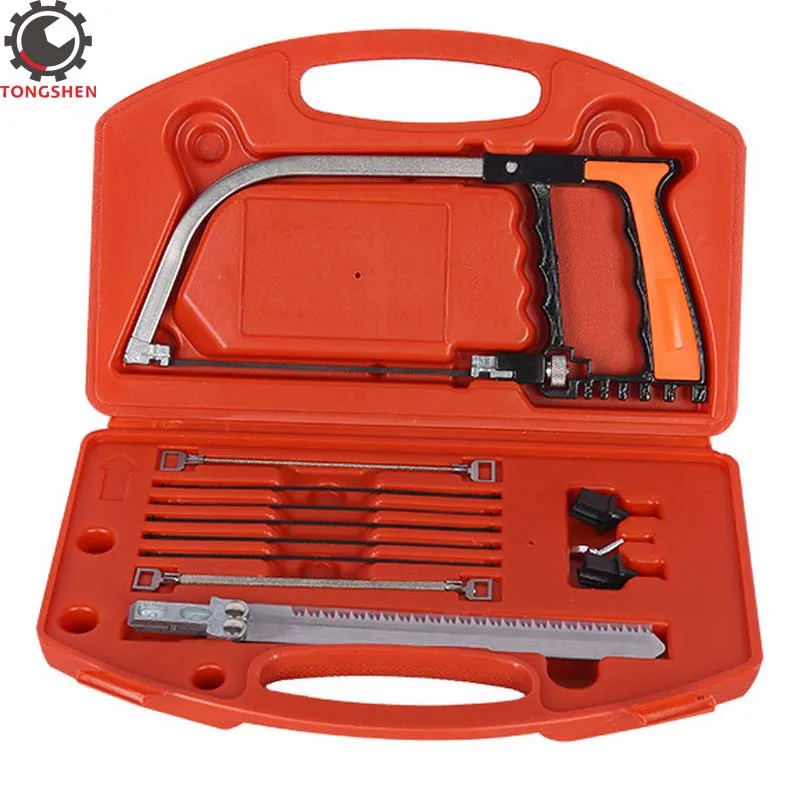 12pcs Magic Handsaw Set Multi Blades Set DIY Bow Saw Hacksaw Universal Saw Woodworking Tool Magic Hand Saw for Cutting Wood metal deburring tool kit burr cutter 10pcs sharp deburring blades burr remover hand tool for wood plastic aluminum copper steel