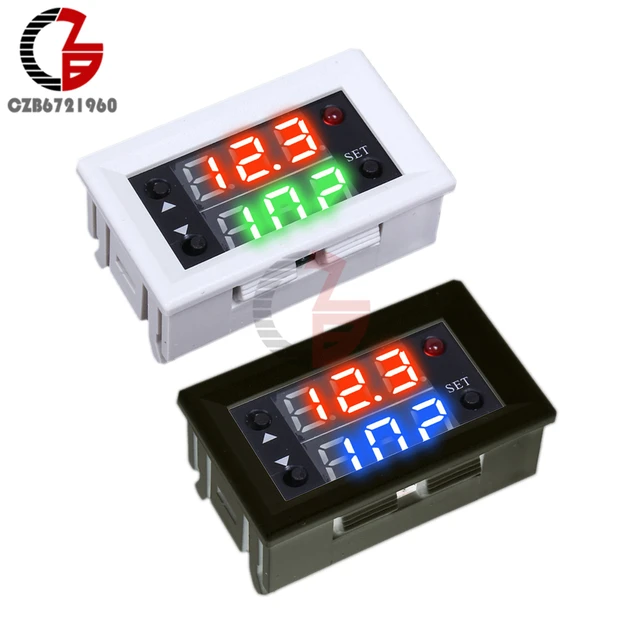 Dual Display Time Relay Module Dc 12v Time Delay Relay