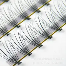 1 коробка 3D наращивание ресниц 0,07 0,1 густые волосы полоска норковых ресниц индивидуальные ресницы вентиляторы ресницы натуральный стиль