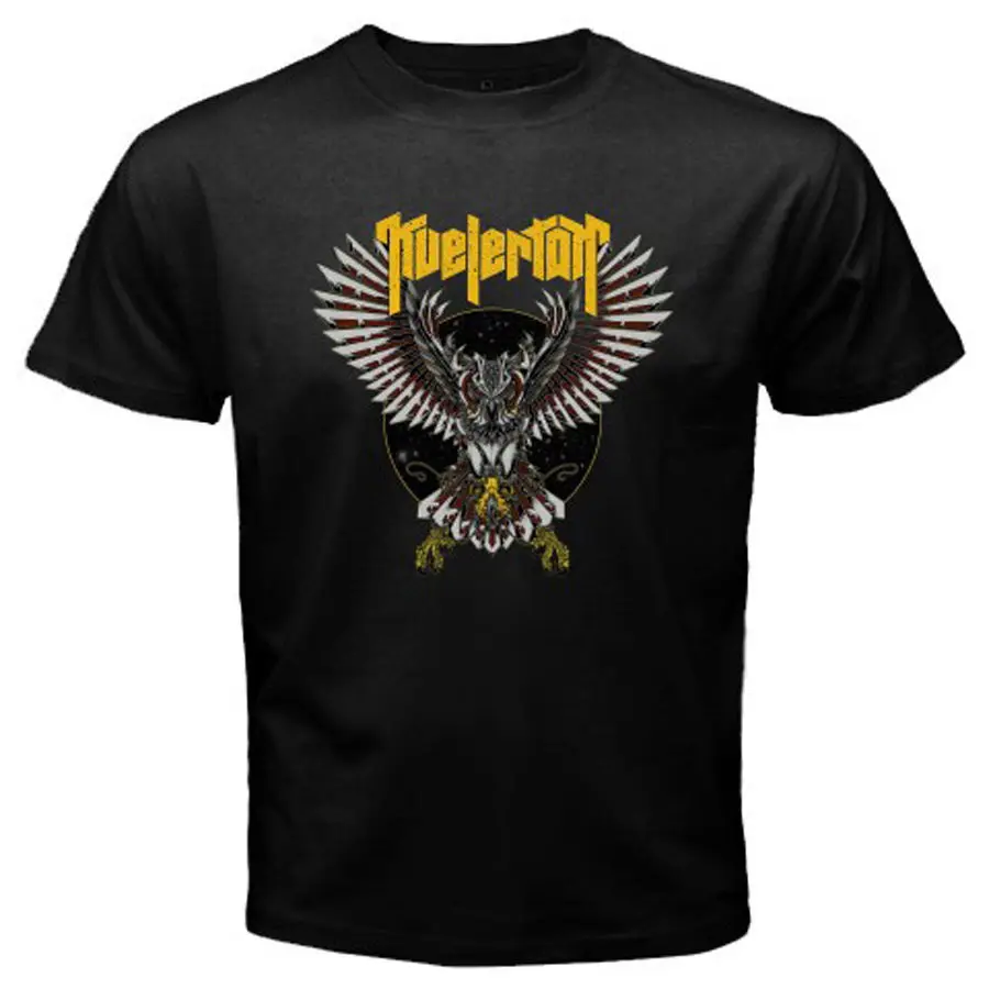 Новый KVELERTAK Heavy Metal Rock Band Для мужчин черный футболка Размеры S 3XL 100% хлопок Новые 2018