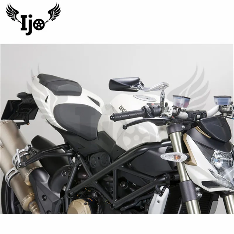Высокое качество алюминиевый сплав Ретро мото rcycle аксессуары зеркало заднего вида unviersal для benelli Harley retroviseur moto зеркало