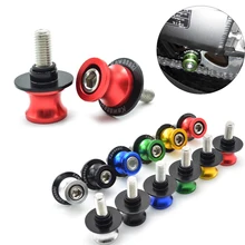 Motorcycle M10 M6 M8 screws Swingarm Spools slider for Kawasaki ZX6R GTR1400 CONCOURS zx 636 ZX10R H2 R Z1000SX NINJA 1000 300