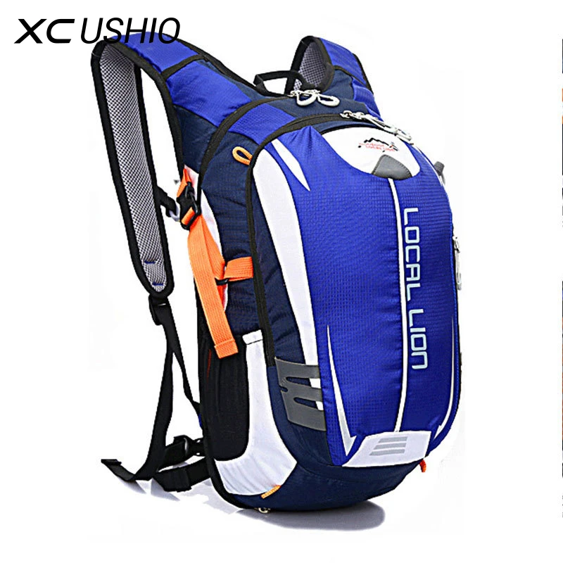 2017 Professional Cycling Sport Backpack 600D Nylon 18L Suspension Breathable Bicycle Bag Rainproof Outdoor Riding Bike Bags