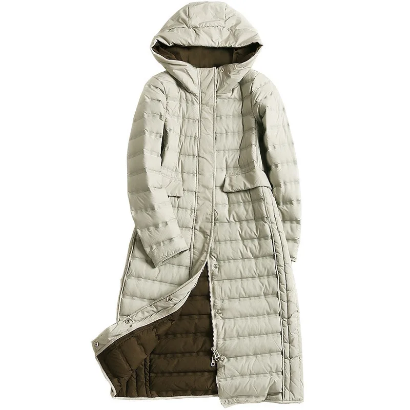 2018 Long D'hiver Casual Bas gris Manteau Mode Capuchon Nouvelle Le Noir À Veste Manches Survêtement Longues Femmes Vers Couleur Solide Des araq8