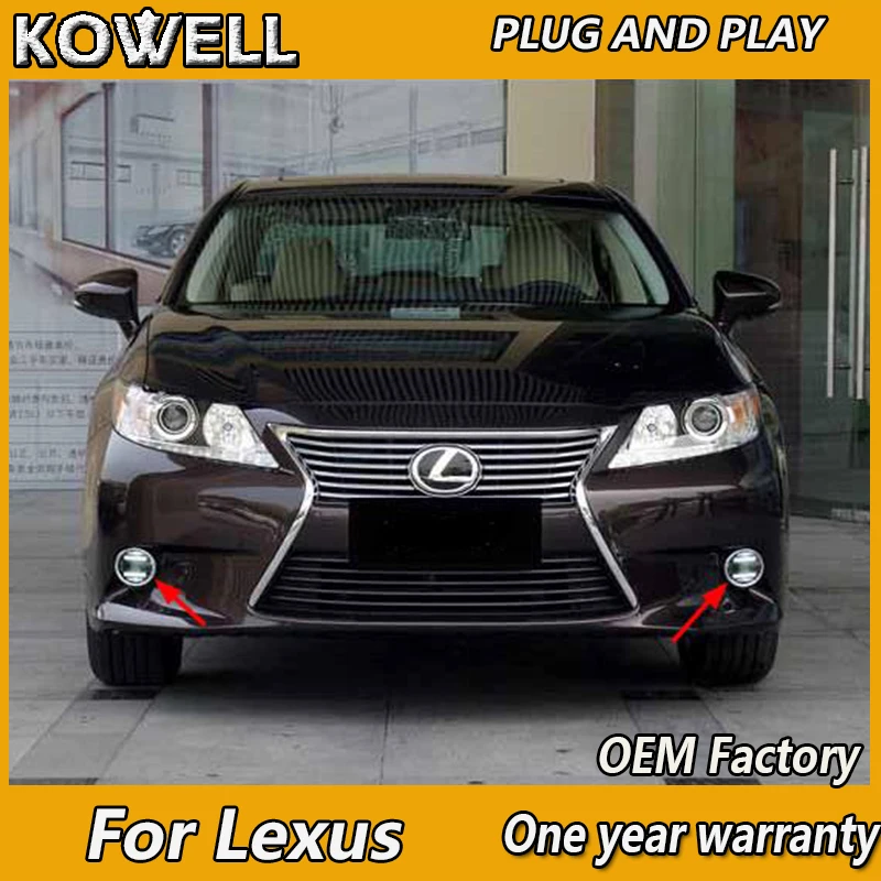 KOWELL стайлинга автомобилей для Lexus GS LX RX GX 200 270 300 350 400 430 460 570 светодиодный туман