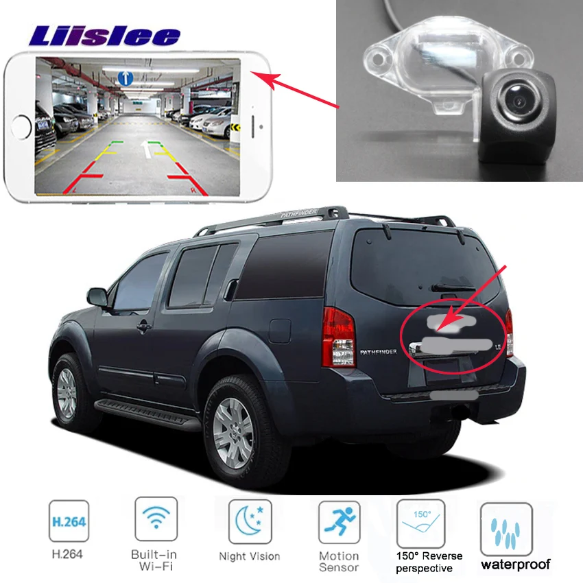 LiisLee новая WiFi Автомобильная камера заднего вида обратная парковочная для Ashok Leyland