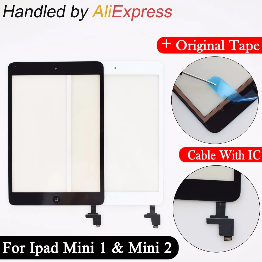 New For IPad Mini A1432 A1454 A1455 Mini 2 A1489 A1490 A149 Digitizer Touch Screen Glass