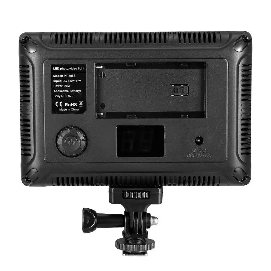 PT-308S светодиодный ультра яркий свет для камеры Canon, Nikon, Pentax, Panasonic, sony, samsung, Olympus и других цифровых зеркальных камер s