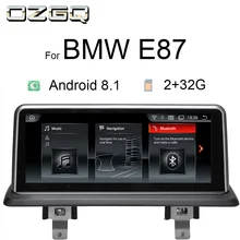 OZGQ 10.25 Inch 32G Android 8.1 Car Multimedia Player GPS Navigation Stereo Autoradio Headunit For 2006-2012 BMW E87 With Idrive