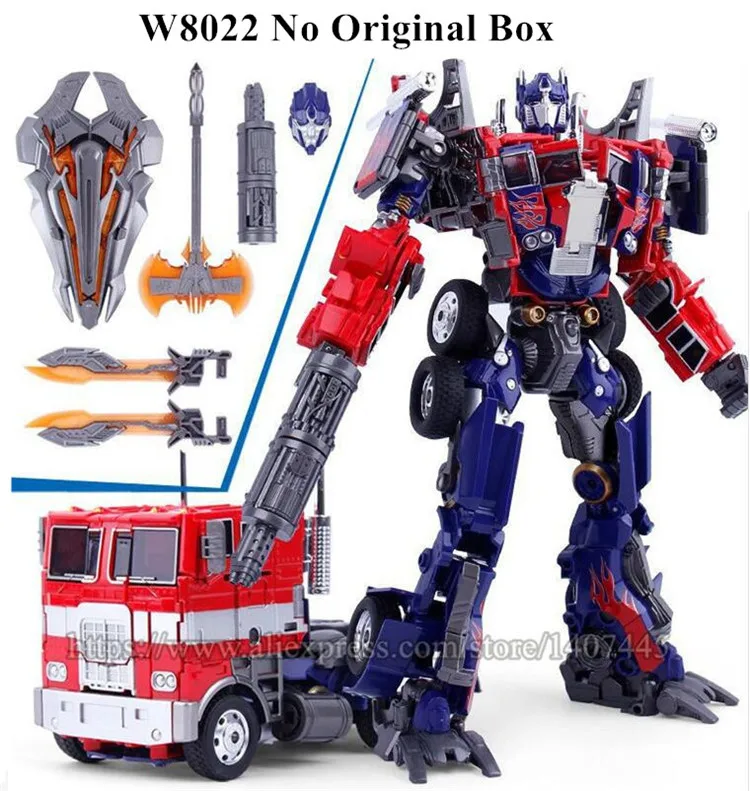 W8022No Original Box WEI Цзян Прохладный MPP10 трансформации, Детские кубики, игрушки для мальчиков; Размер: 33 см аниме негабаритных G1 сплав Robot Car фигурку модель для взрослых подарок Оригинальная коробка - Цвет: W8022No Original Box