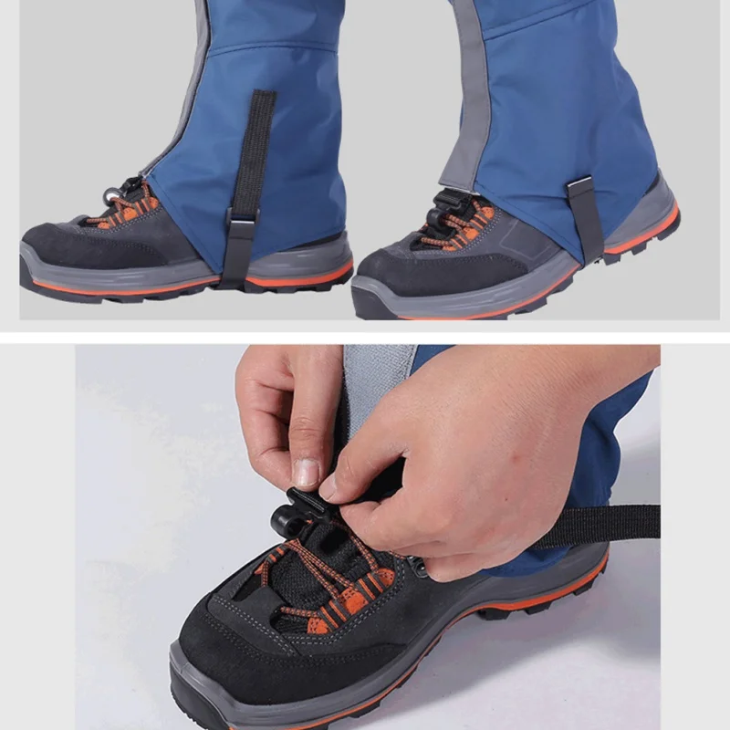 * الرياضة للماء Legwarmers الثلوج نيباد الساق حماية تسلق التزلج الجراميق المشي السلامة تسلق في الهواء الطلق *