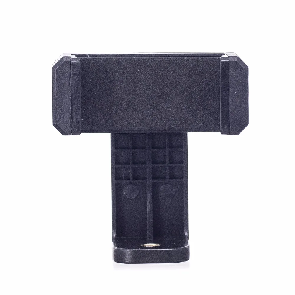 Kaliou 360 Degree Rotation Tripod Mount Holder Cell Phone Clip Mount Bracket Adapter for Mobile Phones Smartphone