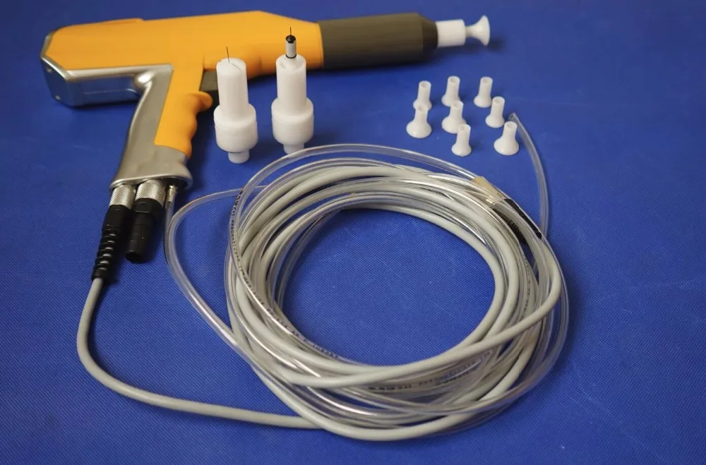 Pistola de recubrimiento de polvo electrostática, manual, para Optiselect Optiflex Gema, ensamblaje, acabado de PISTOLA DE PULVERIZACIÓN