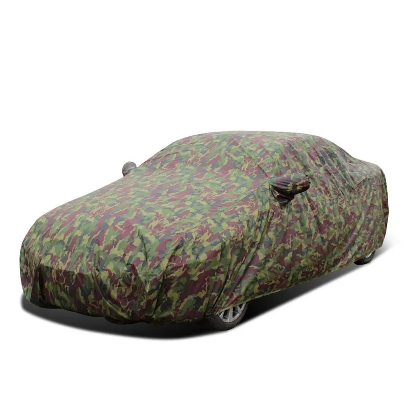 

Car Cover Camouflage Full Waterproof Thicken Case For Car Sun Shade Snow Protection Dustproof Anti-UV Scratch Resistant Cover