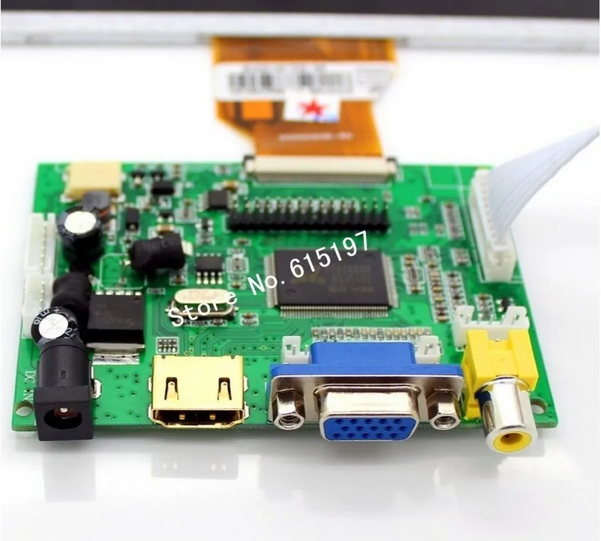 Skylarpu 7'' LCD for INNOLUX Raspberry Pi LCD Touch Screen Display Monitor AT070TN90 Touchscreen Kit HDMI VGA Input Driver Board