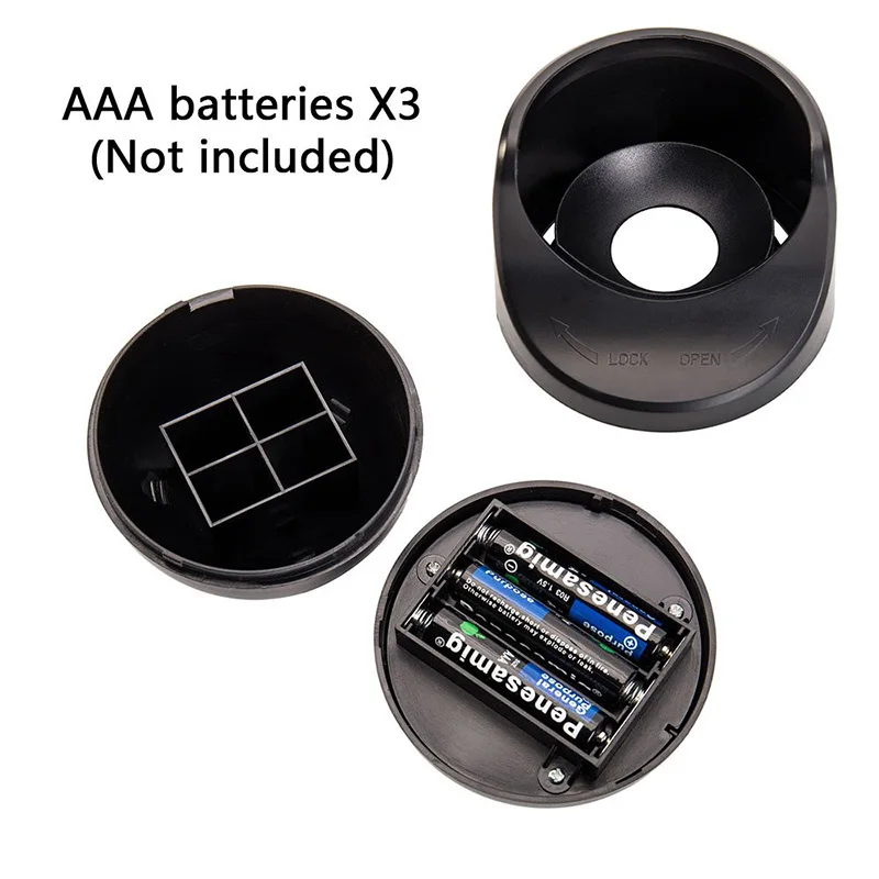  Wireless Motion Sensor Light 9 LED AAA Battery Powered 360 Degree Rotation Night Light Motion LED I - 33055275522