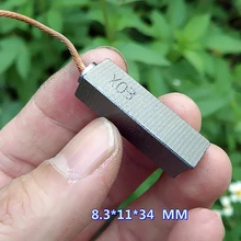 1 пара пылесос Угольная щетка 8,3*11*34 мм Мотор Угольная щетка Инструменты щетки для Аксессуары для двигателя