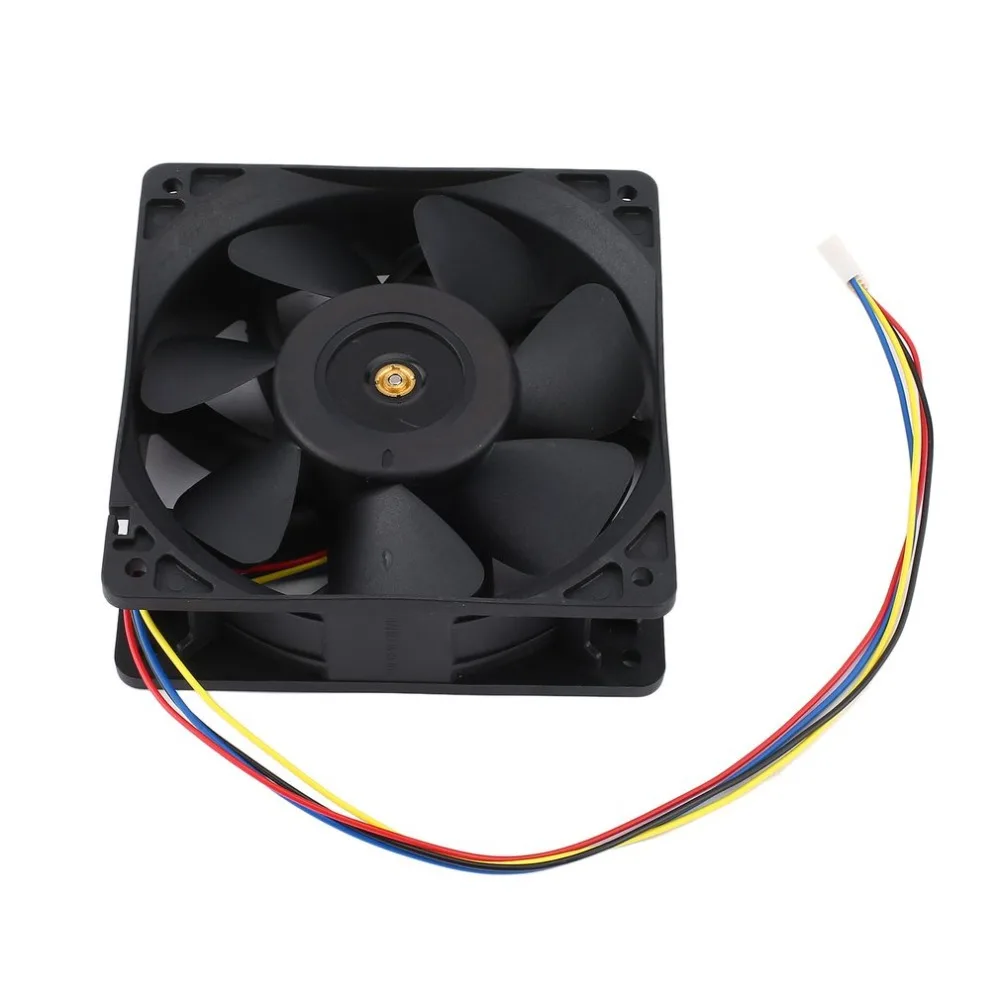 LESHP 6000RPM DC12V 2.7A Miner Cooling Fan 4-Pin Connector Brushless Replacement Cooler For Antminer Bitmain S7 S9