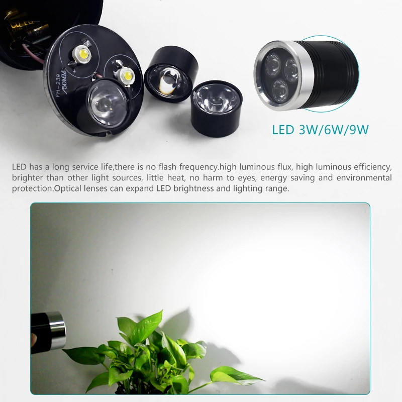  led Sewing Machine lamp garage light long arm Gooseneck Waterproof Strong Magnetic Numerical Contro - 32918828952