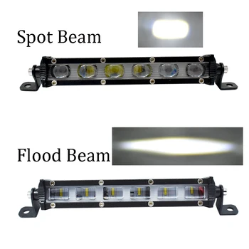 

ECAHAYAKU 7 inch Offroad 30w LED Light Bar Combo Work Light 12V 24V 6D led light for Driving light Boat Car Truck 4x4 SUV ATV