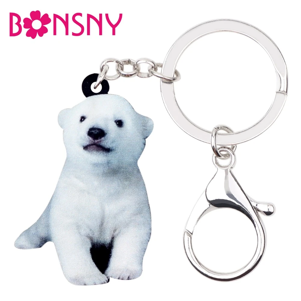 Bonsny Acrylique Sourire Bebe Ours Polaire Porte Cles Anneaux Mignon Animal Bijoux Pour Femmes Filles Cadeaux Sac A Main Voiture Pendentif Nouveau Aliexpress Bonsny Acrylique Sourire Bebe Ours Polaire Porte Cles Anneaux Mignon Animal Bijoux Pour Femmes Filles Cadeaux Sac A Main Voiture Pendentif Nouveau Aliexpress