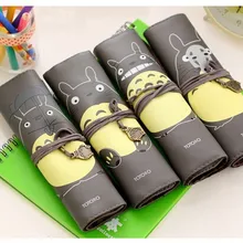 100 шт DHL креативная Новинка Мой сосед Тоторо Роллинг простая винтажная оболочка для ручек Футляр пенал коробка сумка косметичка