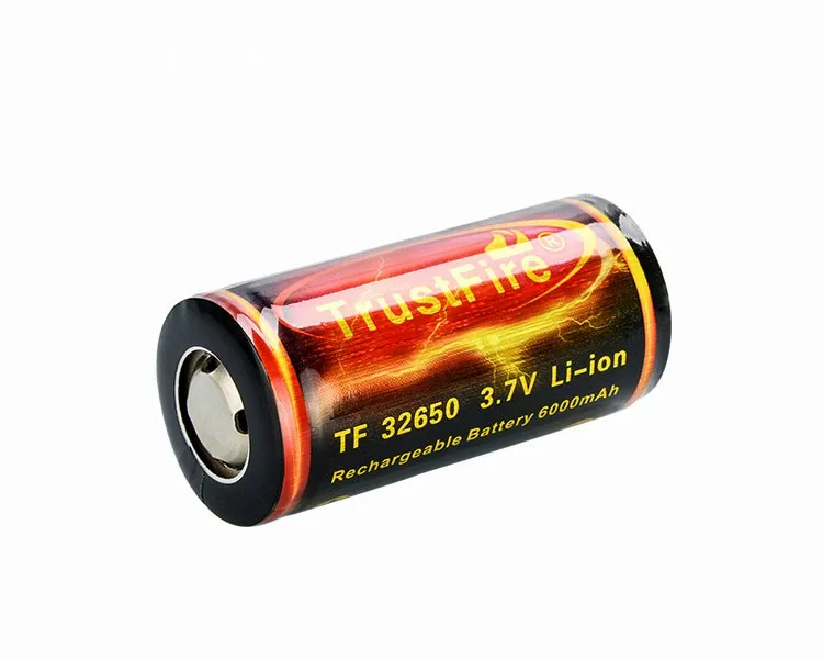 TrustFire 2 шт 6000mah 3 7 V 32650 литий ионная аккумуляторная батарея с PCB защитой для