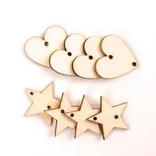 Домашнее украшение висит украшение аксессуар картина Скрапбукинг Ремесло Деревянные поделки Вышивка «звёздочки» или «бриллианты» Форма ручной работы 30/40 мм 20 штук