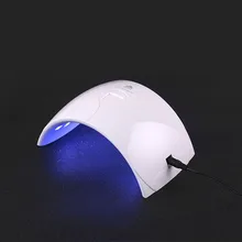 Прямая поставка 24 Вт Сушилка для ногтей УФ светодиодный гели для ногтей обновление белый свет лампы для ногтей Отображение времени сенсор управление УФ лампа отверждения Apr 12