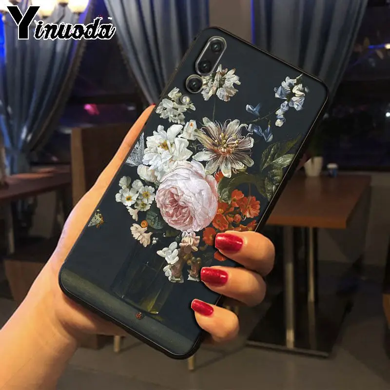 Classic painting flower In a Vase aesthetic Art