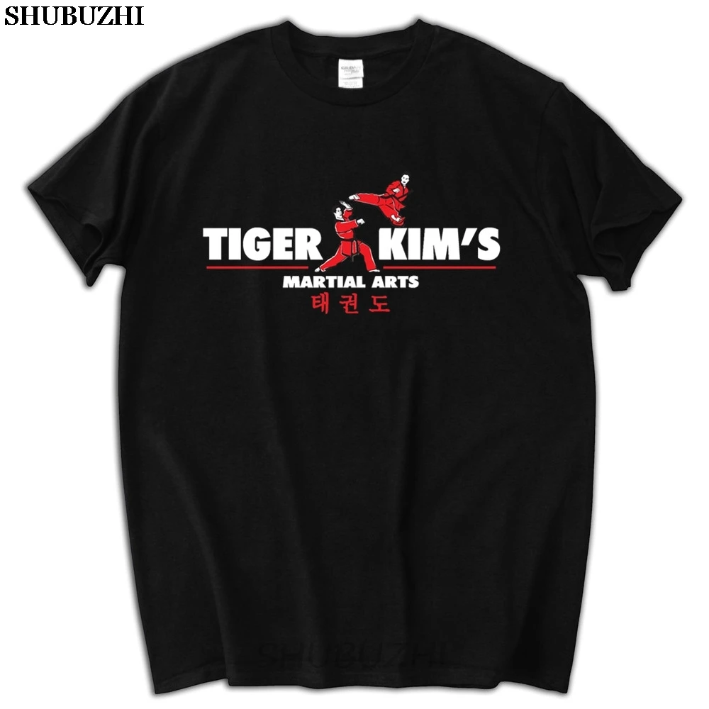 

Multi-color T Shirts Men Boy Short Sleeve Crewneck Cotton Korean Taekwondo Yin Yang Flag Adult Summer Tees Men Tshirts