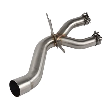 

Motorcycle Muffler Exhaust Mid Pipe For BMW S1000RR 2012 2013 2014 S1000 RR S 1000RR Stainless Steel Decat Downpipe Exhaust